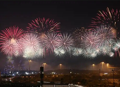 安阳县焰火晚会